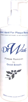 Dr．Washは歯周病・口臭対策のナチュラルハーブ洗口液です。